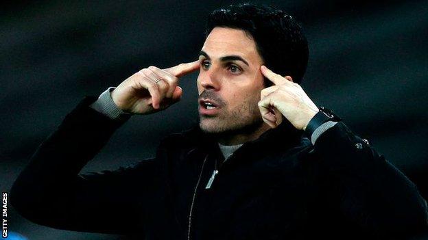 Arsenal boss Mikel Arteta