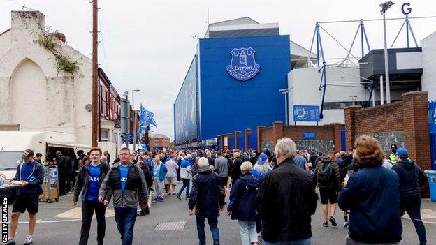 Everton, Southampton, fans, Goodison Park