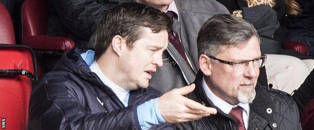 Jon Daly and Craig Levein