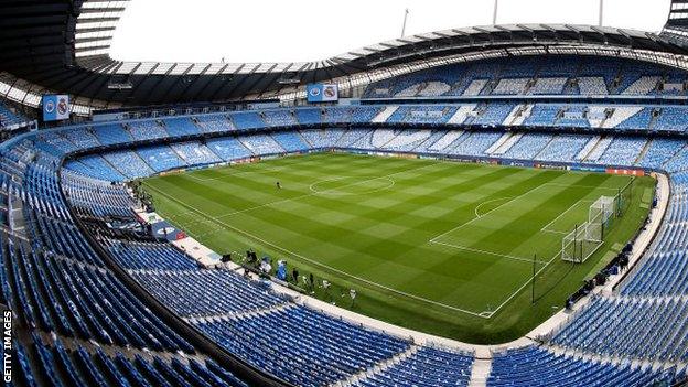 Manchester City explore options to expand North Stand of the Etihad Stadium - BBC Sport