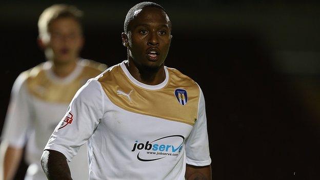 Colchester's Callum Harriott