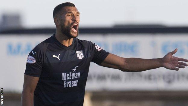 Steven Caulker signed an 18-month deal at Dundee in February