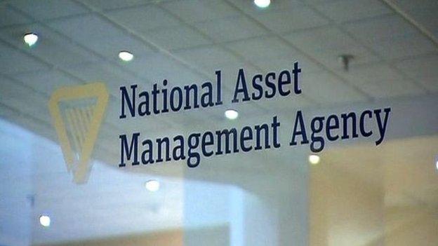 A sign that reads: National Asset Management Agency