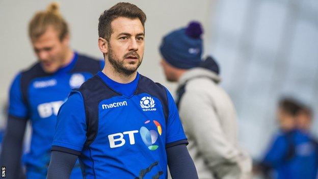 Scotland scrum-half Greig Laidlaw