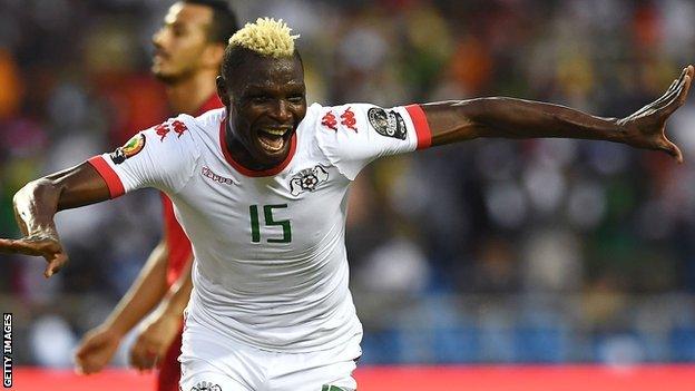 Aristide Bance of Burkina Faso