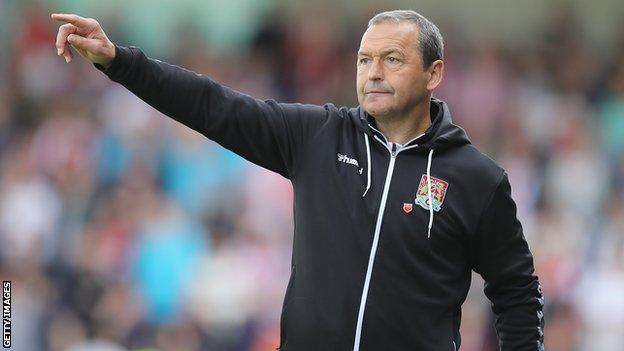 Northampton assistant manager Colin Calderwood