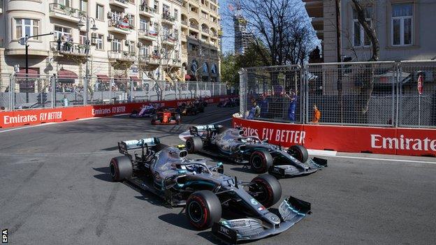 Lewis Hamilton and Valtteri Bottas