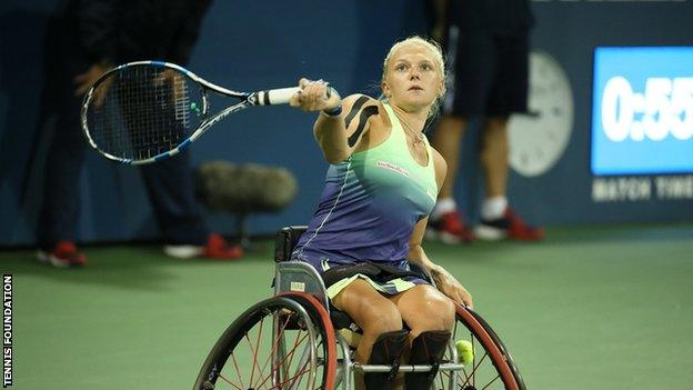 Jordanne Whiley wins US Open