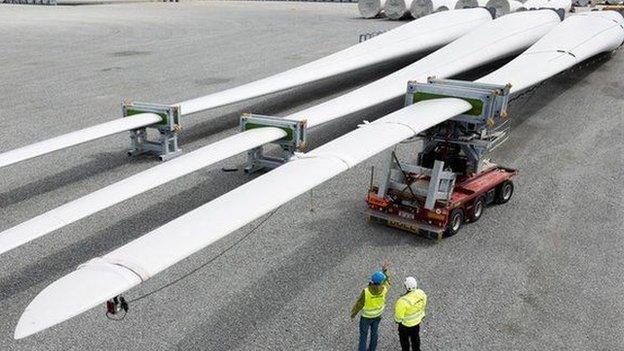 turbine blades