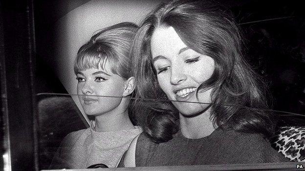 Christine Keeler & Mandy Rice-Davies