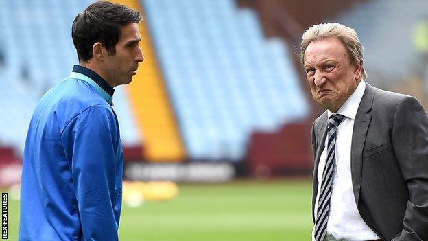 Peter Whittingham and Neil Warnock