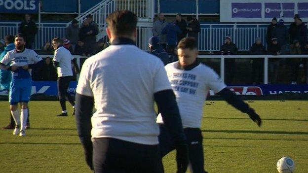 Hartlepool United players