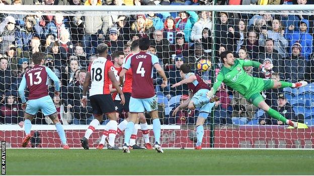 Ashley Barnes prods home