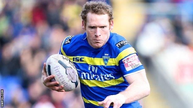 Joel Monghan Warrington Wolves