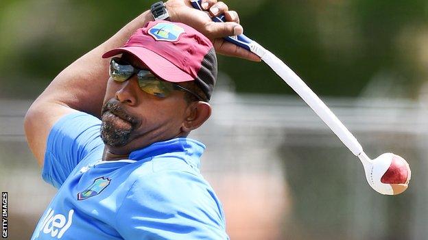 West Indies coach Phil Simmons