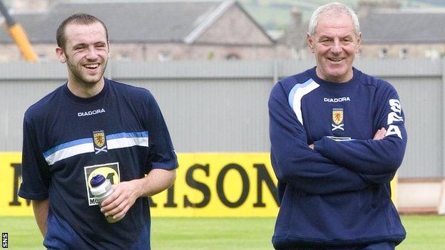 James McFadden and Walter Smith