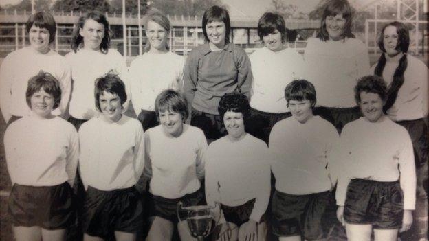 Southampton, winners of first Women's FA Cup