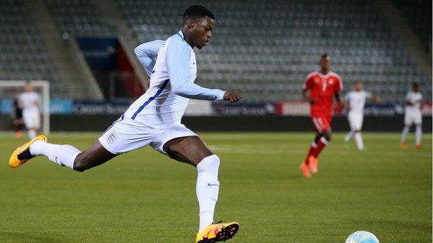 Dominic Iorfa has won two England Under-21 caps this season