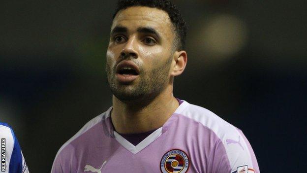 Reading striker Hal Robson-Kanu