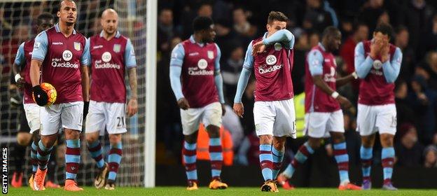 Aston Villa players