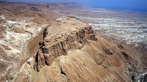 Hilltop fortress of Masada