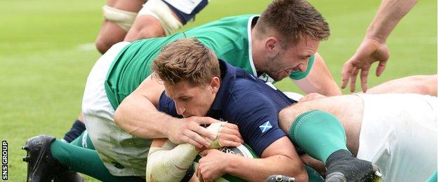 Henry Pyrgos marked his first match as captain with a try