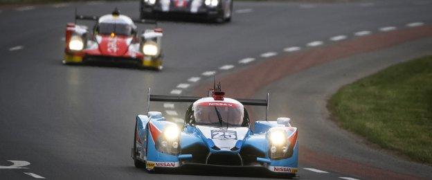 Sir Chris Hoy in his Algarve Pro Racing Ligier LMP2