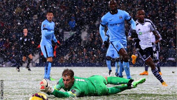 West Brom v Manchester City