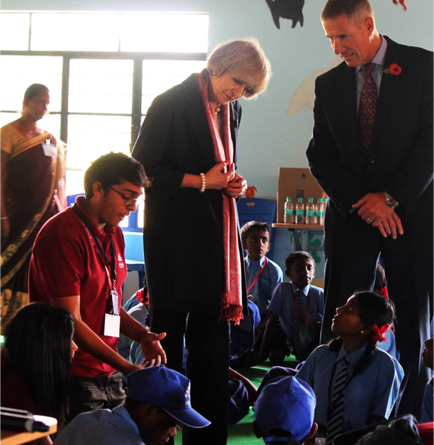 The Prime Minister joins Bloodhound Education