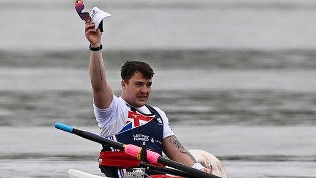 Benjamin Pritchard was paralysed from the waist down following a cycling crash in 2016 and took up rowing later that year