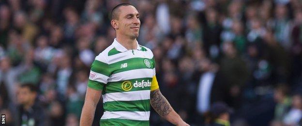 Celtic captain Scott Brown