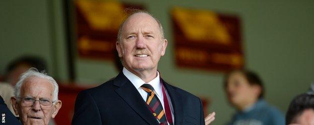 Motherwell owner Les Hutchison echoed Budge's criticism of the SPFL