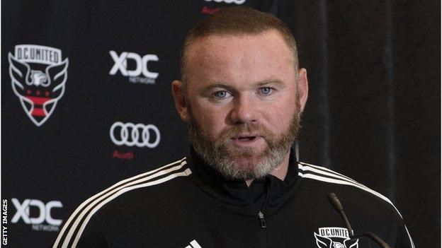 DC United manager Wayne Rooney