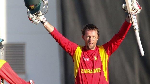 Craig Ervine guided Zimbabwe to victory in Harare