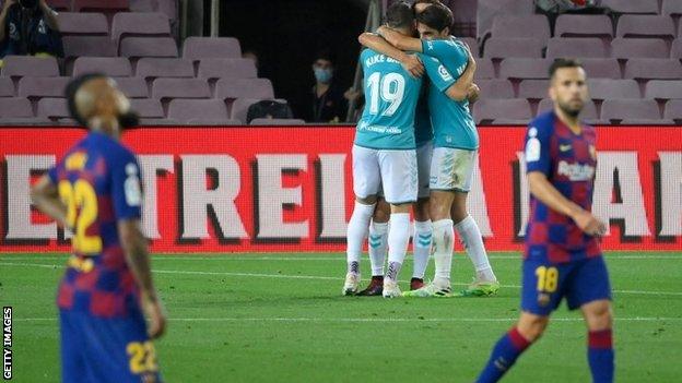 Osasuna celebrate