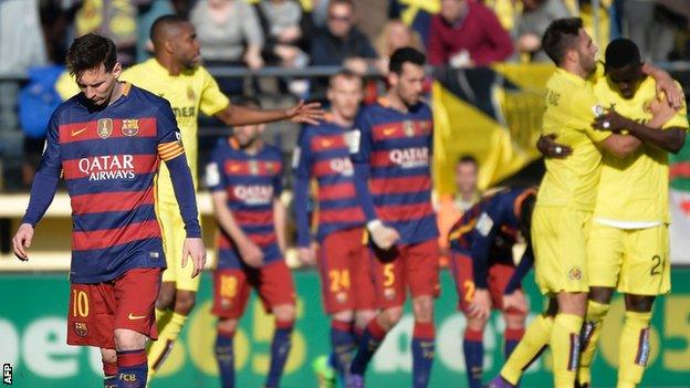 Barcelona held at Villarreal