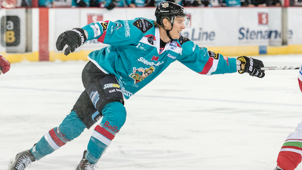 Michael Forney scored Belfast's opening goal just 16 seconds into the second period