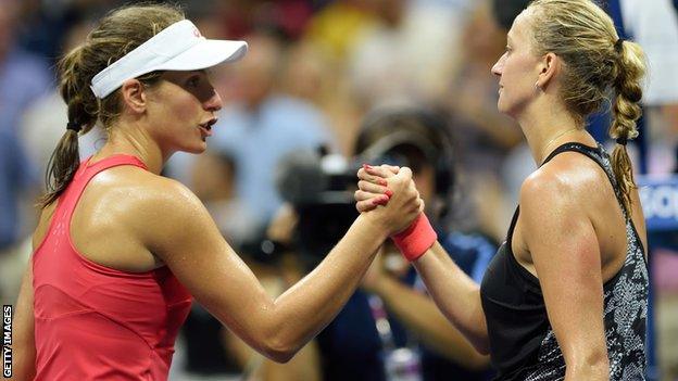 Johanna Konta and Petra Kvitova