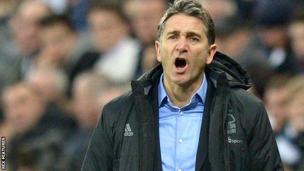 Philippe Montanier as Nottingham Forest boss