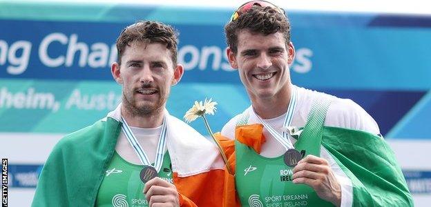 Ronan Byrne and Philip Doyle secured silver for Ireland at the World Championships in Linz in September