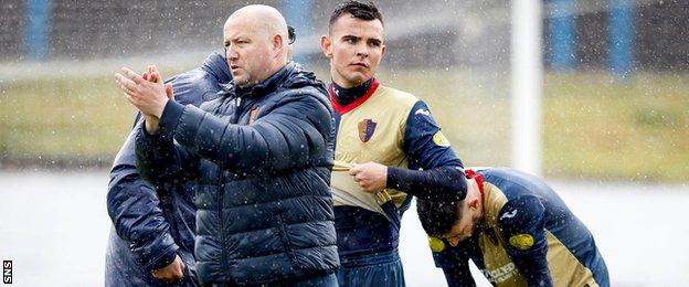 East Kilbride manager Martin Lauchlan