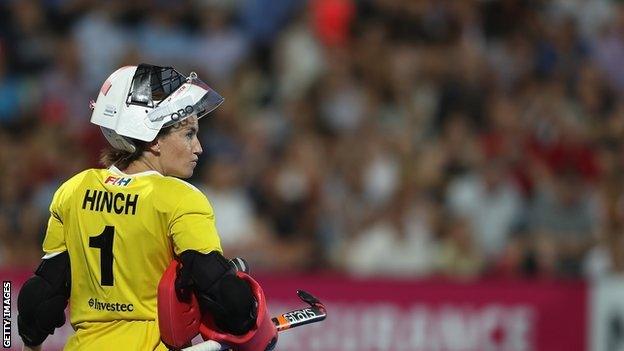 GB goalkeeper Maddie Hinch