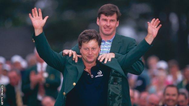 Woosnam green jacket