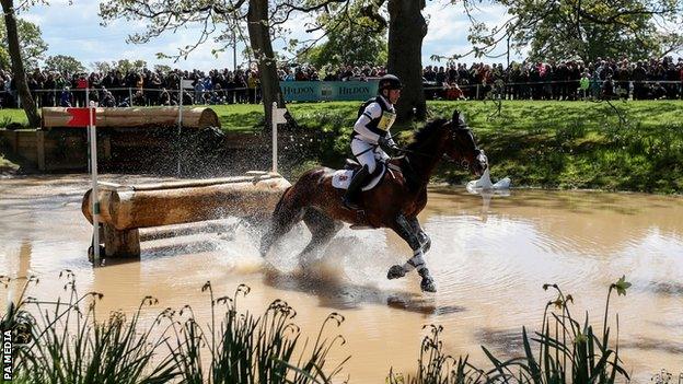 Cross-country competition from the 2019 Badminton Horse Trials