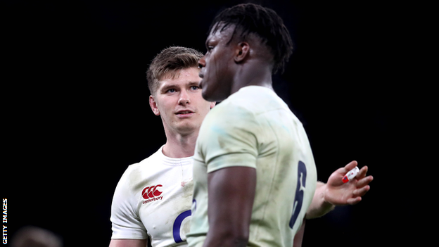 Owen Farrell and Maro Itoje are team-mates with England and Premiership club Saracens