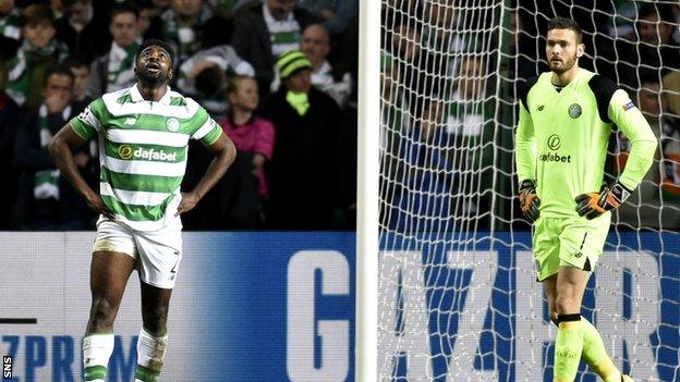 Kolo Toure (left) and Craig Gordon