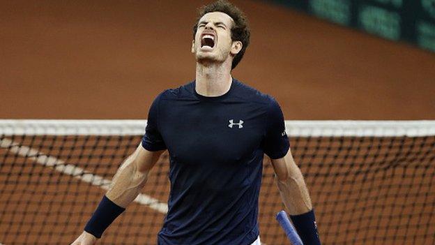 Murray won his first clay court titles in 2015