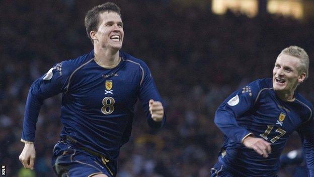 Scotland celebrate in 2006