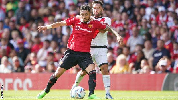 Manchester United defender Alex Telles