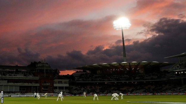 Lord's on day two